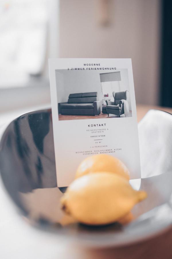 Moderne 2-Zimmer Wohnung Gratwein Екстер'єр фото
